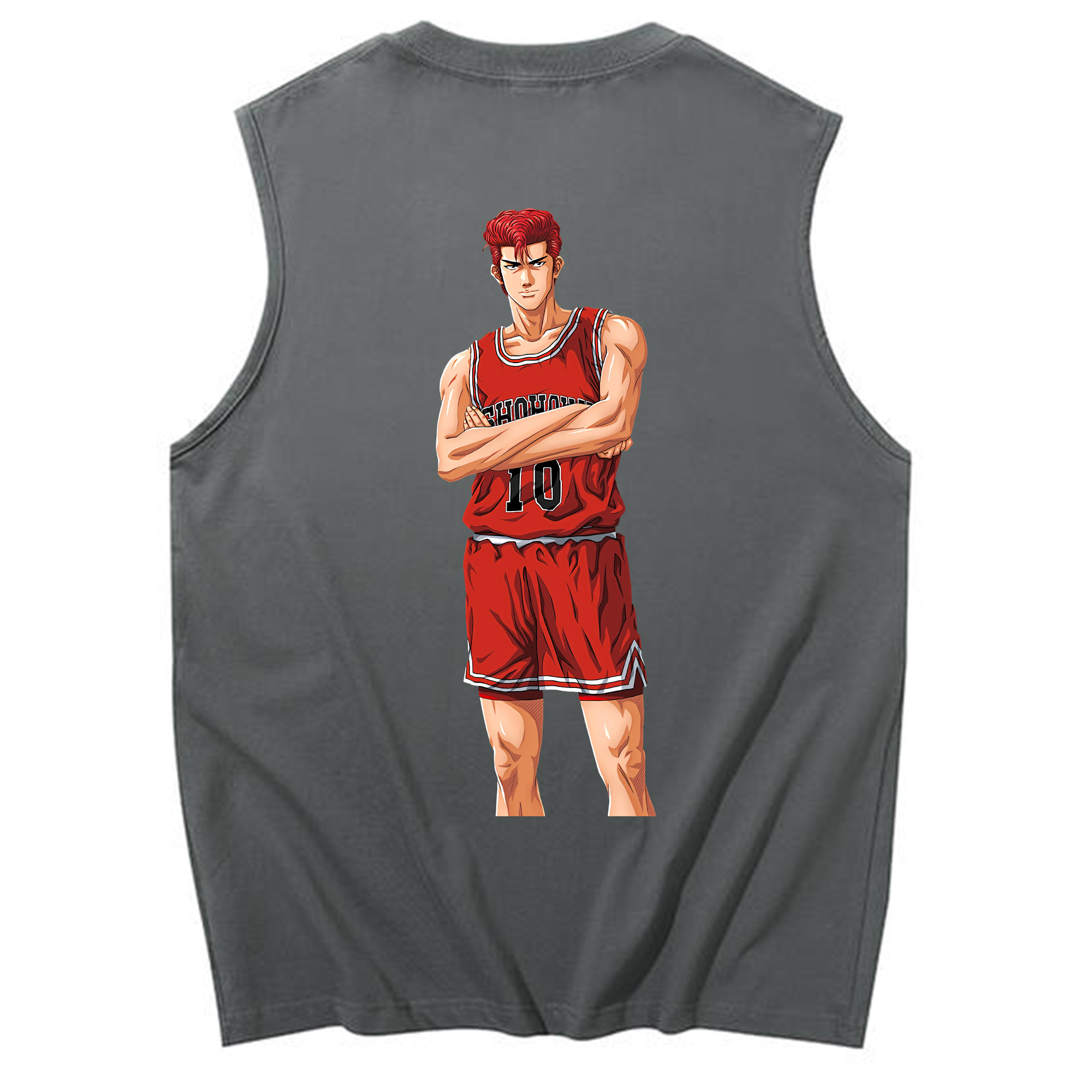 （画像用） SLAM DUNK／スラムダンク コットン100％タンクトップ（背面プリント）